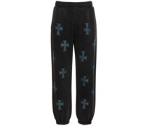Jogginghose aus Baumwolle „Rhinestone Dagger“