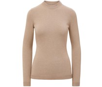 STRICKPULLOVER AUS SEIDE UND KASCHMIR
