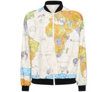 Bedruckte Bomberjacke „Saint Michael x Dr. Woo“