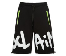 SHORTS AUS BAUMWOLLE MIT LOGO