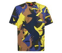 T-SHIRT MIT CAMOUFLAGEMOTIV