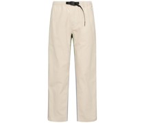 Two-tone cotton pants