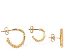 Set mit 3 Ohrringen „Starry Night“