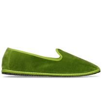 10mm hohe Loafer aus Samt „Prato“