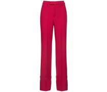 Taillierte, faltbare Wollhose
