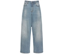 Jeans aus Vintage-Denim mit niedrigem Schritt