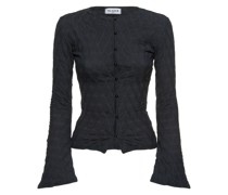 Alienor waffle gauze top