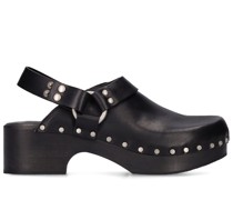 Clogs mit Nieten „70s“