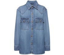 Hemd aus Baumwolldenim „Texana“