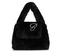 HANDTASCHE AUS KUNSTPELZ