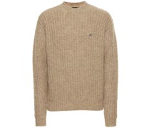 PULLOVER AUS MOHAIRMISCHSTRICK