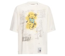 T-Shirt aus Baumwolljersey mit Druck