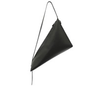 SCHULTERTASCHE AUS LEDER 'SHARK“