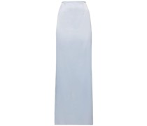 Langer Rock aus Stretch-Satin „Olwyn“