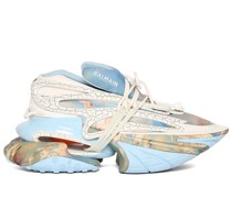 SNEAKERS AUS LEDER UND NEOPREN „UNICORN“