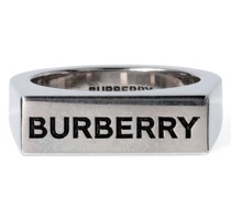 Gravierter Siegelring mit Burberry-Logo