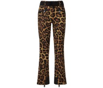 Jaguar print softshell ski pants