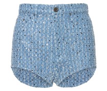 VERZIERTE SHORTS AUS BAUMWOLLDENIM