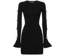 Midikleid aus Viskose