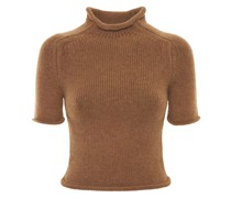 Strick-T-Shirt aus Wolle