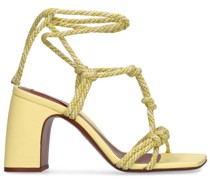85mm Sandalen aus Seil und Polyester