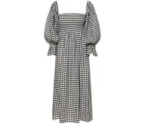 Midikleid aus Leinen und Viskose „Atlanta“