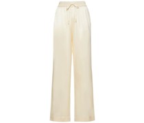 HOSE AUS SEIDENSATIN „SOMA“