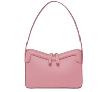 Schultertasche aus Glattleder „Frame“