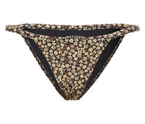 Printed tech bikini bottoms