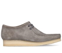 30mm hohe Schnürschuhe aus Leder „Wallabee“