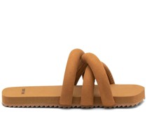Sandalen aus veganem Wildleder „Tyre“