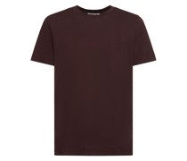 Mittelgewichtiges T-Shirt aus Lyocell & Baumwolle