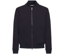 Stretch tech zip jacket