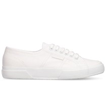 SNEAKERS AUS CANVAS MIT LOGO