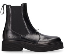 New Forest shiny leather chelsea boots