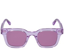 Eckige Acetat-Sonnenbrille „Violette 04“