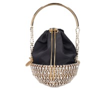 HANDTASCHE AUS SATIN „KINGHAM“