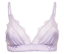 DREIECKS-BH AUS SPITZE UND SATIN 'LOVE'