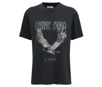 T-SHIRT AUS BAUMWOLLJERSEY MIT ADLERDRUCK „LILI“