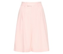 Vivian pleated fluid Bermuda shorts