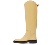 25MM HOHE REITSTIEFEL AUS LEDER