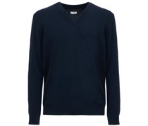 PULLOVER AUS KASCHMIR MIT V-AUSSCHNITT