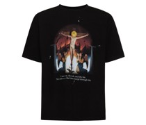 Vintage-T-Shirt aus Baumwolle mit Rissen