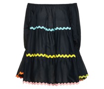 Minikleid aus Baumwollpopeline