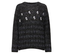 Antonio embroidered wool blend sweater