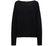 Virginia wool knit v-neck sweater