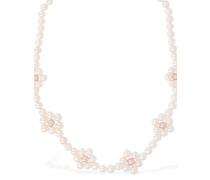Perlenkette „Pink Daisy“