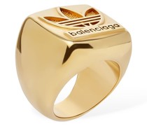 Ring aus Sterlingsilber „adidas“