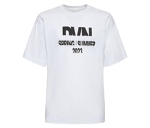 Kastenförmiges T-Shirt „Heli“