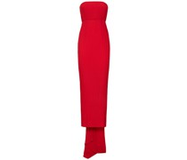 Harlee pleated chiffon maxi dress